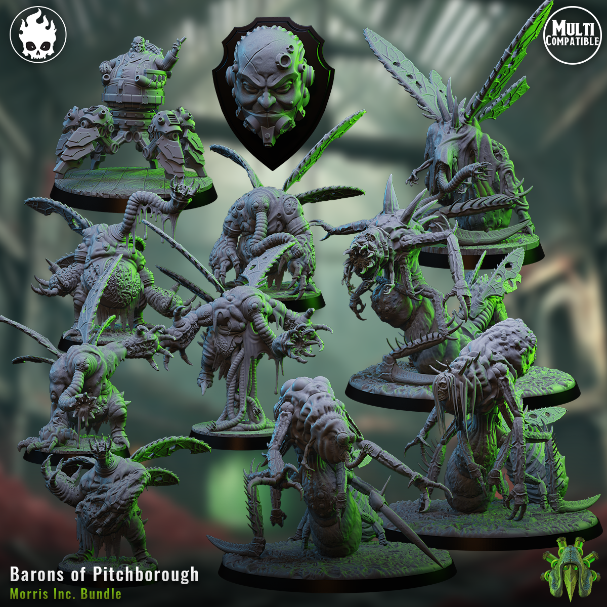 Barons of Pitchborough STL Bundle